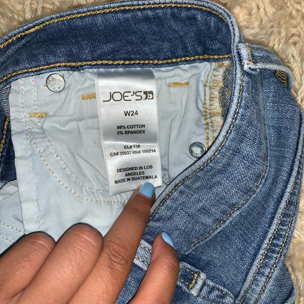 Joe’s Ripped Skinny Jeans Gem